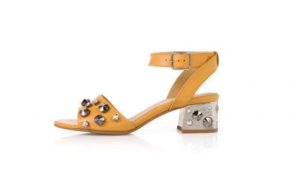 Luxury portuguese shoes - Low Heel sandals for woman