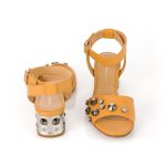 Luxury portuguese shoes - Low Heel sandals for woman