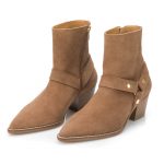 Portuguese footwear ankle leather boots